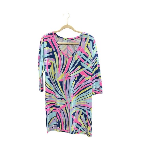 Lilly Pulitzer Dresses & Skirts - Lilly Pulitzer Cori Dress Indigo Sea‎ Dreamin Size S